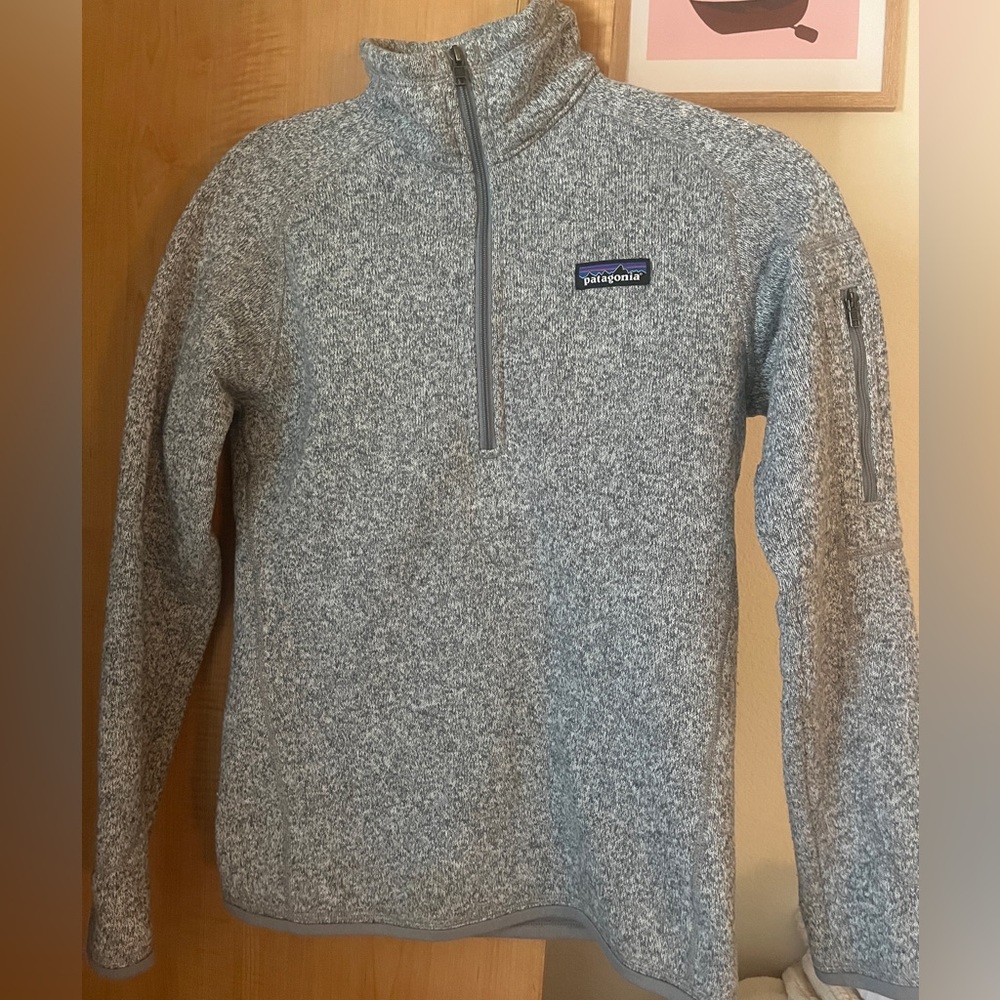 Women’s Patagonia Gray Zip Up Sweater Fleece